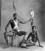 Seated Warrior, Sitting Girl, Cameroon, 1969, Silver Gelatin Photograph, Ed. of 10
