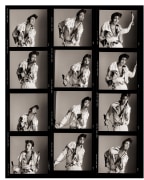 Kelly LeBrock as Greed (Proof Sheet) - The Seven Deadly Sins, Series, Los Angeles, 1985, Archival Pigment Print