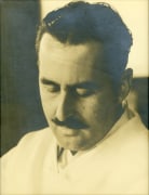 Self Portrait, (Looking Down), c. 1925-1930, Vintage Silver Gelatin Photograph