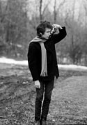 Bob Dylan With SP Camera Woodstock, NY, 1965, Silver Gelatin Photograph
