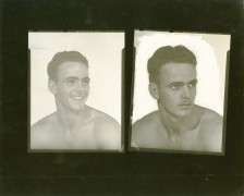(Contact Sheet, Male Portrait), ca. 1940s