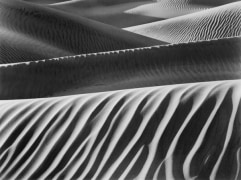 Fabric Folds, Mesquite Dunes, 2006, 22 x 28 inches, Silver Gelatin Photograph