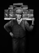 August Sander / Bricklayer (1928), 2017, 10 x 8 Archival Pigment Print, Ed. of 35