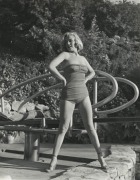 Marilyn Monroe (Poolside in Bathing Suit), n.d. Silver Gelatin Photograph, 14 x 11 Silver Gelatin Photograph