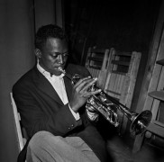 Miles Davis, New York City, 1949, 11 x 14 Silver Gelatin Photograph