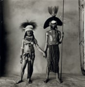 Young Enga Couple, New Guinea, 1970, Platinum Palladium Photograph, Ed. of 30