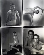(Contact Sheet of Male Nudes), ca. 1940s