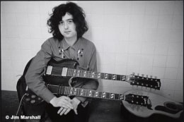 Jimmy Page, 1971, 11 x 14 Silver Gelatin Photograph