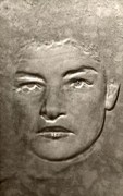 Portrait of a Poet (Juliet), 1954, 5-1/2 x 3-1/2 Solarized Silver Gelatin Photograph