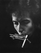 Bob Dylan With Cigarette In Harmonica Holder, Philadelphia, PA, 1964, Silver Gelatin Photograph