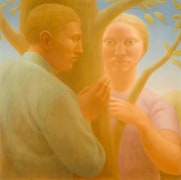 GEORGE TOOKER (1920&ndash;2011), &quot;Tree,&quot; 1965. Egg tempera on gessoed panel, 20 x 20 in.