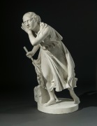 RANDOLPH JOHN ROGERS (1825&ndash;1892), Nydia, the Blind Flower Girl of Pompeii, 1862. Marble, 36 1/2 in. high.