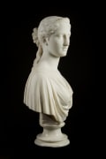 HIRAM POWERS (1805&ndash;1873), &quot;Ginevra,&quot; 1841. Marble, 24 in. high. View from the proper right side.