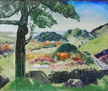 Image of George Wesley Bellows's The Tree, oil on canvas, 19 7/8 x 24 1/8 inches, painted in 1918