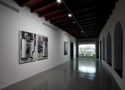 Sources in the Air. Installation view, 2013. Galleria d&#039;Arte Moderna e Contemporanea di Bergamo, Italy. Photo: Antonio Maniscalco.