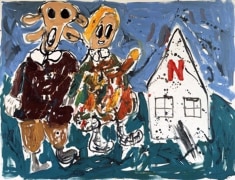 Untitled (mit N-Haus), 2007. Oil on canvas. MP 15