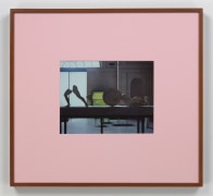 Louise Lawler framed photograph &quot;Pink Mat&quot;