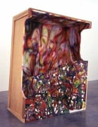 Cargo Cult Barbie #2, 2005. Wood, acrylic and oil, 69 x 49.5 x 31 inches (175.3 x 125.7 x 78.7 cm). MP 159