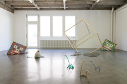 Untitled (4). Installation view, 2014. PRAXES Center for Contemporary Art, Berlin. Photo: Eva Lechner.