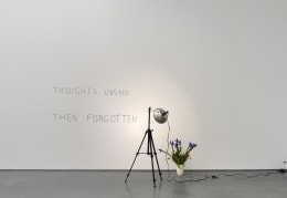 Thoughts unsaid, then forgotten, 1973