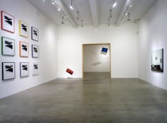 &quot;More Pictures,&quot; installation view, 2000. Metro Pictures, New York.