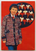 Crochet coat, 2010, Oil on canvas, 28.35 x 19.69 inches (72 x 50 cm). MP 72