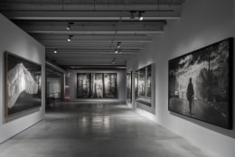 Proof: Francisco Goya, Sergei Eisenstein, Robert Longo. Installation view, 2016. Garage Museum, Moscow. Photo: Alexei Naroditsky.