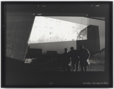 Recalling Frames, 2010. Black &amp;amp; white photograph, 42 1/2 x 55 inches (108 x 139.7 cm).