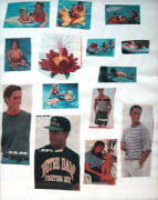 Mike Kelley, Family of the Lotus, 1995. Collage on paper, 14 x 10-5/8 inches. MP 9530