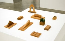 Relics, 1974. Wood, glue, various dimensions, installation variable. MP 5