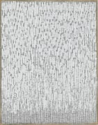 Ha Chong-Hyun, Conjunction 18-47, 2018. Oil on hemp cloth. 46.06 x 35.83 inches (117 x 92 cm).