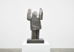 Gimhongsok, Surrender - Brown, 2018, High-strength grout cement, Sculpture, 34.25 x 15.75 x 11.81 inches 87 x 40 x 30 cm, Edition 1/3, 2AP, Gimhongsok: Dwarf, Dust, Doubt at Tina Kim gallery