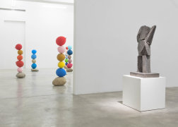 Installation view of Dwarf, Dust, Doubt by Gimhongsok. Image by Jeremy Haik.