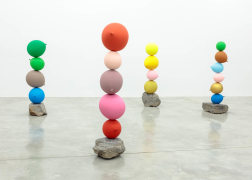 Installation view of Dwarf, Dust, Doubt by Gimhongsok. Image by Jeremy Haik.