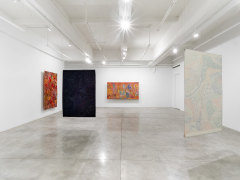 Installation view of Pacita Abad: Colors of My Dream at Tina Kim Gallery, New York (May 18 - June 17, 2023). Image courtesy of Pacita Abad Art Estate and Tina Kim Gallery. Photo by Charles Roussel