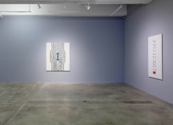 Installation view of Kim Tschang-Yeul: New York to Paris at Tina Kim Gallery, 2019, New York