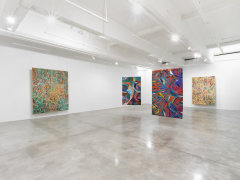 Installation view of Pacita Abad: Colors of My Dream at Tina Kim Gallery, New York (May 18 - June 17, 2023). Image courtesy of Pacita Abad Art Estate and Tina Kim Gallery. Photo by Charles Roussel.