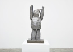 Gimhongsok (b. 1964), Surrender - Kim, 2018, High-strength grout cement, Sculpture, 38.19 x 15.75 x 11.81 inches, 97 x 40 x 30 cm, Edition 1/3, 2AP, Gimhongsok: Dwarf, Dust, Doubt at Tina Kim Gallery