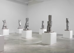 Installation view of Dwarf, Dust, Doubt by Gimhongsok. Image by Jeremy Haik.