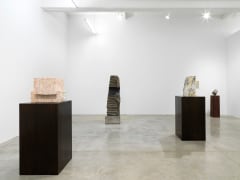 Installation view of&nbsp;The Unseen Professors: Leo Amino (1911-1989), Minoru Niizuma (1930-1998), John Pai (b. 1937)&nbsp;at Tina Kim Gallery. Photo by Dario Lasagni