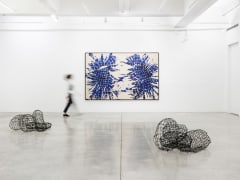 Installation view of Maia Ruth Lee: The skin of the earth is seamless at Tina Kim Gallery, New York (April 6&ndash;May 6, 2023). Image courtesy of Tina Kim Gallery. Photo by Charles Roussel.