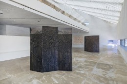 Installation view of&nbsp;Parevent Girls,&nbsp;a solo exhibition of Ghada Amer&nbsp;at SongWon Art Center (August 30&mdash;September 15, 2022). Image courtesy of the artist and Tina Kim Gallery.