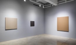 Installation view of Kim Tschang-Yeul: New York to Paris at Tina Kim Gallery, 2019, New York