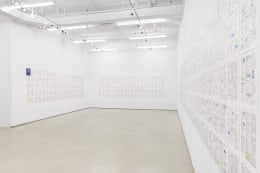 Installation view: Luis Camnitzer:&nbsp;Arbitrary Order, Alexander Gray Associates, New York, 2023
