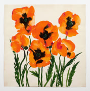 Oriental Poppies, from the &quot;Florals&quot; series [029], c. 1973, Watercolor On Paper