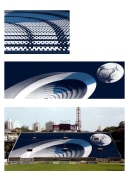 Digital rendering for&nbsp;Supersonic Goal&nbsp;(Pacaembu Stadium, S&atilde;o Paulo, Brazil), 2004
