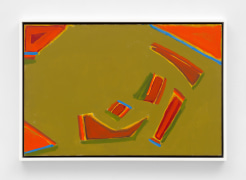 Betty Parsons, A Spring Start, 1976, Acrylic on canvas, 24 x 36 in (61 x 91.4 cm) 25 3/4 x 37 3/4 x 2 1/4 in framed (65.4 x 95.9 x 5.7 cm framed)