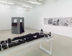 Siah Armajani: The Tomb Series, installation view, Alexander Gray Associates, 2014