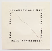 Luis Camnitzer, Fragment of a Map, 1968, Etching