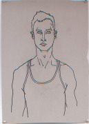 Self Portrait, 2003, Marker on paper